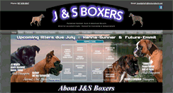 Desktop Screenshot of jsboxers.com